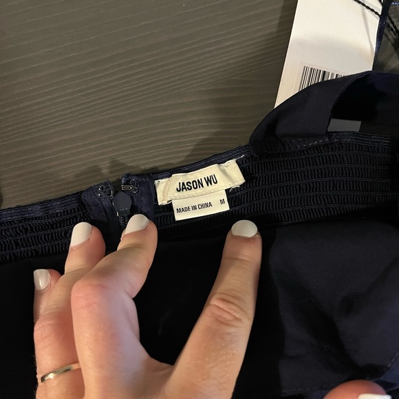 Jason Wu Tie Shoulder Tiered Maxi Dress NWT - Picture 5 of 6